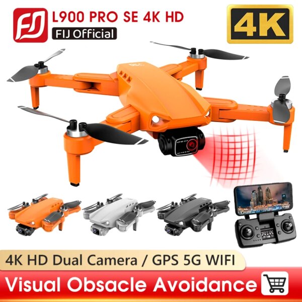 L900 PRO SE 4K HD Dual Camera Drone Visual Obstacle Avoidance Brushless Motor GPS 5G WIFI RC Dron Professional FPV Quadcopter