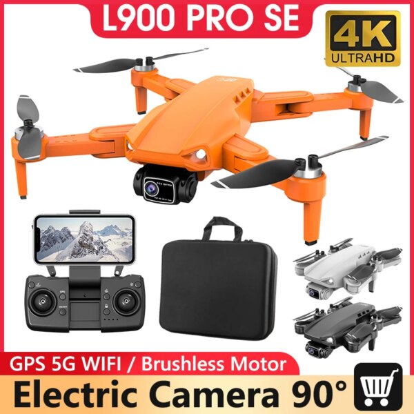 L900 PRO SE Drone 4K Professional Brushless Moter 5G WIFI GPS Quadcopter FPV Aerial Photography Fodable Helicopter L900 SE MAX