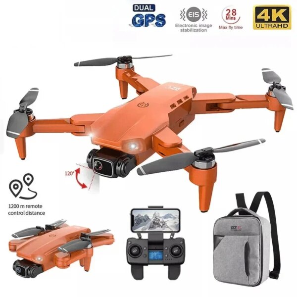 L900 Pro Drone Foldable Quadcopter 4K Professional 5G GPS HD Camera  Photography Brushless  RC Distance 1200KM Drones Toys