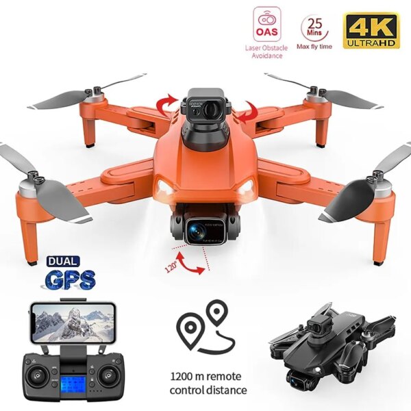 L900 Pro SE MAX GPS 4K Professional 5G WIFI FPV Drone Brushless Motor Quadcopter High Definition Dual Camera Long Distance