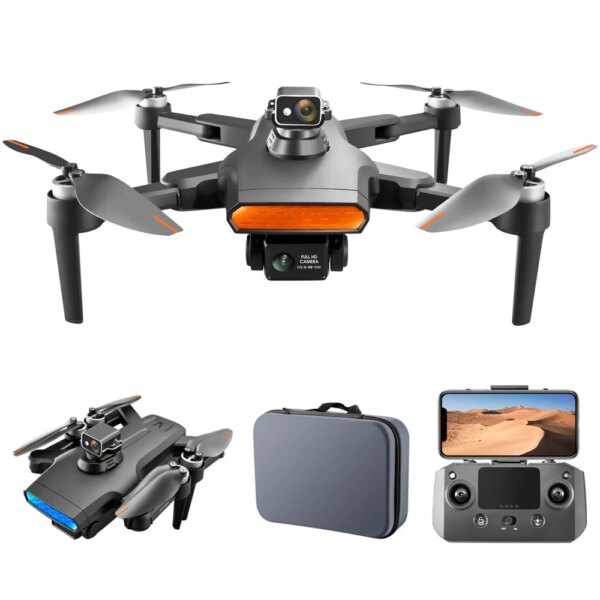 LU9 4K Camera Drone GPS FPV Quadcopter 5G WIFI Professional Obstacle Acoidance Brushless Motor Drones RC Helicopter RC Plane