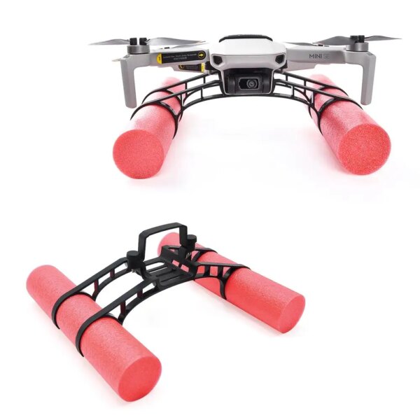 Landing Gear Float Kit For DJI Mini 2 /Mini Se / Mini 2se Drone Foldable Heightened Rack Buoyancy Rod Training Bracket