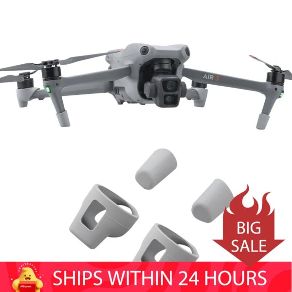 Landing Gear Mat For DJI AIR 3 Drone Body Support Leg Anti-wear Protective Foot Cover Guard Bracket Accessories