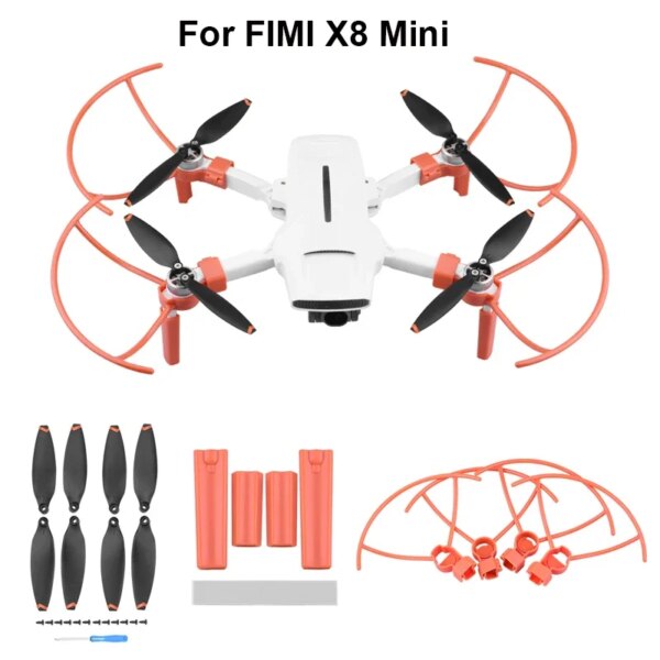 Landing Gear for FIMI X8 Mini Quick Release Support Leg Hegiht Extender Propeller Guard for Fimi X8 mini V2 Accessories