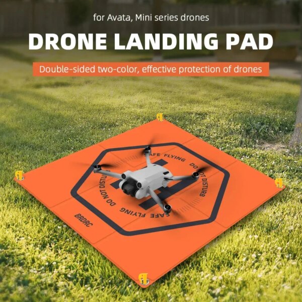 Landing Pad Pro Drones Mat Foldable Helipad for DJI Air 2s/Mavic Air 2/Mini 2/Mini 3 Pro/Avata/FPV Drone Accessories