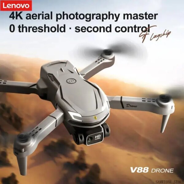 Lenovo Drone With Camera HD 4k Optical Gyroscope Intelligent Hovering Performance Augmented Flight Simple Control System Drone