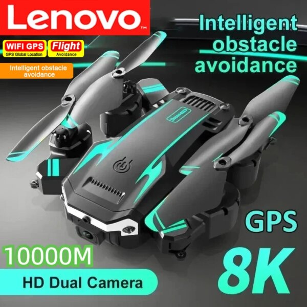 Lenovo G6 Pro Drone 8K GPS Professional HD Brushless Aerial Photography Obstacle Avoidance Quadrotor for Adullts and Child Toys