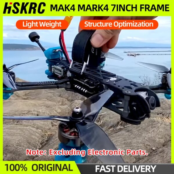 MAK4 MARK4 7inch FPV Drone Frame KIT 295mm Carbon Fiber 2806.5 1300KV Brushless Motor 7040 Propeller For FPV Racing Long Range