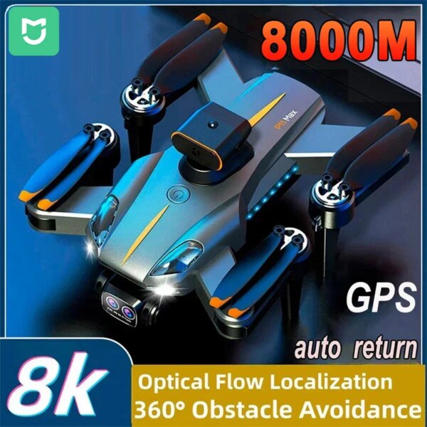 MIJIA P11S Drone 8K GPS Professional HD Aerial Photography Dual-Camera Omnidirectional Obstacle Avoidance Quadrotor Drone