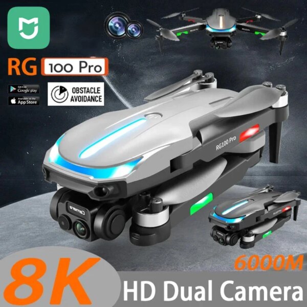 MIJIA RG100Pro Drone 8K 5G GPS Professional HD Aerial Photography Dual-Camera Omnidirectional Obstacle Avoidance Drone