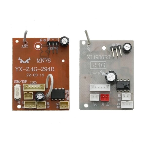 MN78 MN82 MN D90 MN98 MN99S MN45 2.4G Full Scale Main Board Receiver Board 1/12 RC Car Spare Parts Accessories