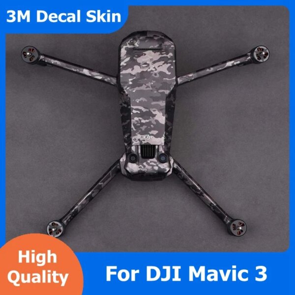 Mavic3 Decal Skin Vinyl Wrap Film Drone Body Protective Sticker Protector Coat For DJI Mavic 3