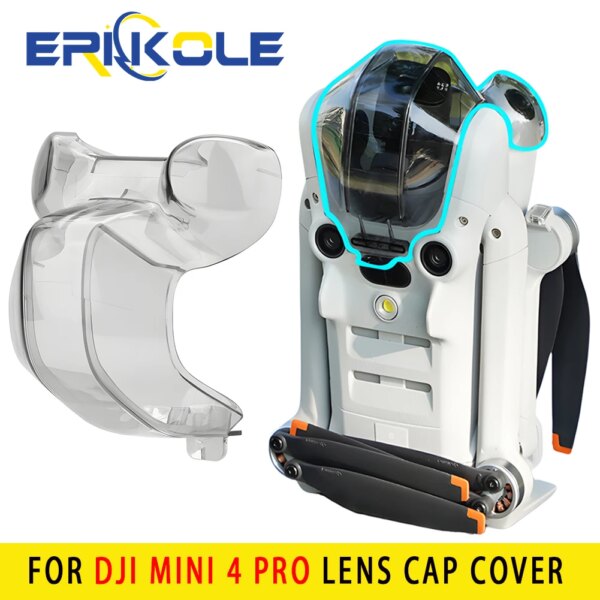 Mini 4 Pro Lens Cap Cover, Gimbal Protector & Obstacle Sensor Avoidance Protector Guard for DJI Mini 4 Pro Drone Accessories