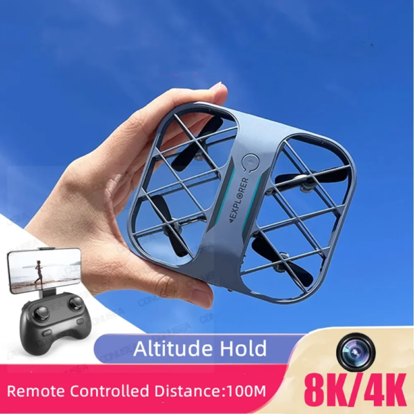 Mini Drone Drone 4K Quadcopter with Camera Real-Time Transmission Mini Pocket UFO Small Remote Control