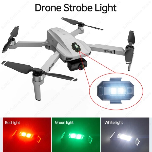 Mini Drone Flash Light For Dji Mini 2 Dji Mini 3 Dji Air 2s Dji Mavic Air 2 Dji Mavic 3 Dji Mavic Pro Flashing Warning Light