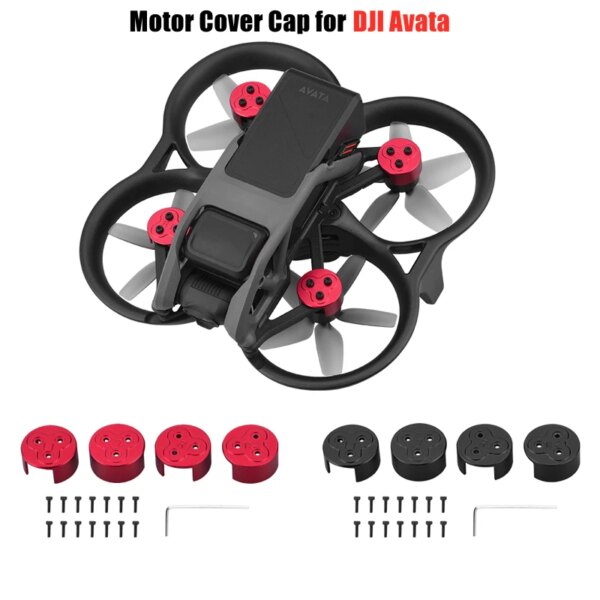 Motor Cover Cap for DJI Avata Droen Aluminum Alloy Protection Guard Dust-proof Engine Protector Anti-scratch Accessories