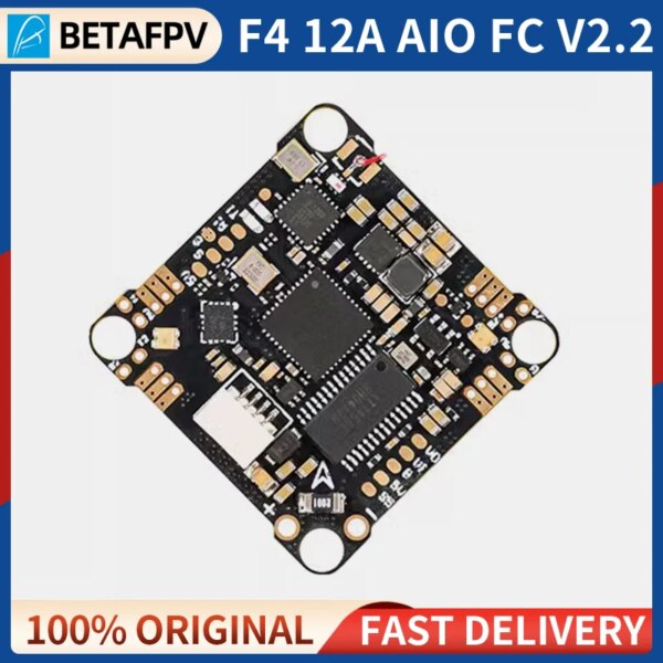 NEW BETAFPV F4 1S 12A AIO FC V2.2 Brushless Flight Controller ELRS/FRSKY 2.4G RX 1-2S LiPo For RC FPV Whoop Drone Toothpick