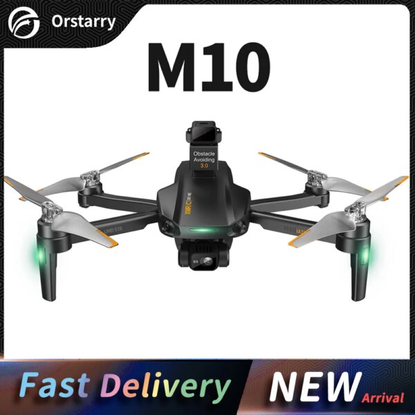 NEW M10 Ultra S+ Drone 4K GPS 3-Axis EIS Obstacle Avoidance Quadcopter Remot Control Aircraft Brushless Motor Professional Dron