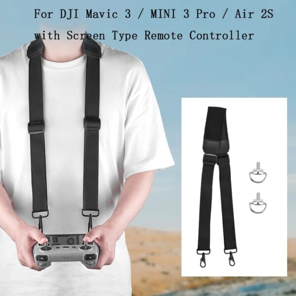 Neck Strap for DJI RC/ RC Pro Screen Remote Controller Anti-drop Sling Lanyard for DJI Mavic 3 / MINI 3 PRO / MINI 3 / Air 2S