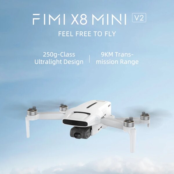 New FIMI X8 MINI V2 Camera 250g Drones Transmission 4k Best Drone x8 Pro Drone 2023 professional Quadcopter With Remote Control