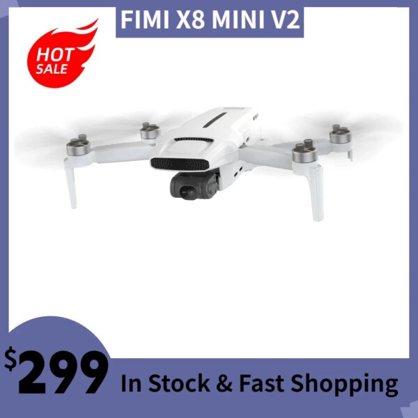 New FIMI X8 MINI V2 Drone 9km GPS Transmission 4k Camera Best Drones Professional Quadcopter with Remote Control 2023 x8 mini v2