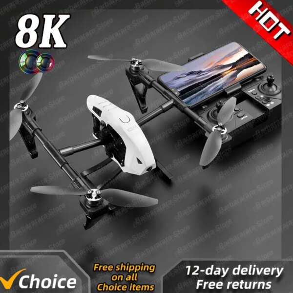 New KS66 Drone 4K Professinal 8K HD Dual Camera Brushless Motor Wide Angle Optical Flow Localization RC Quadcopter Sell apron