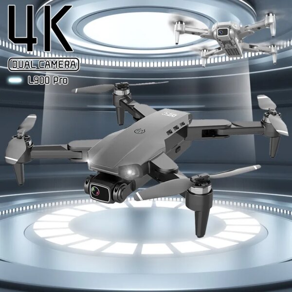 New L900 PRO Drone 4k Profesional GPS HD CameraAerial Stabilization Brushless Motor Foldable Quadcopter Helicopter RC 1200M