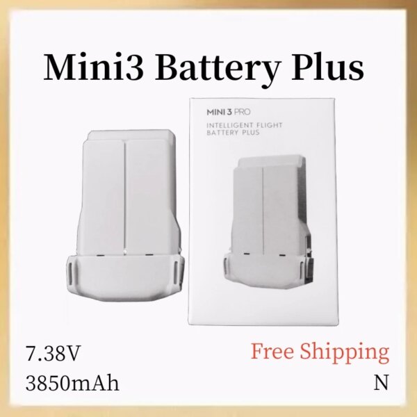 New Mini3 Plus Intelligent Flight Battery high Capacity Of 3850mAh Suitable For Mini3 Pro Drones Maximum Fly Life Of 47 Minutes