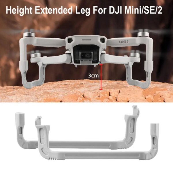 New Support Feet Drone Landing Legs Extended Heighten Landing Gear For DJI Mini/Mini 2/Mini SE