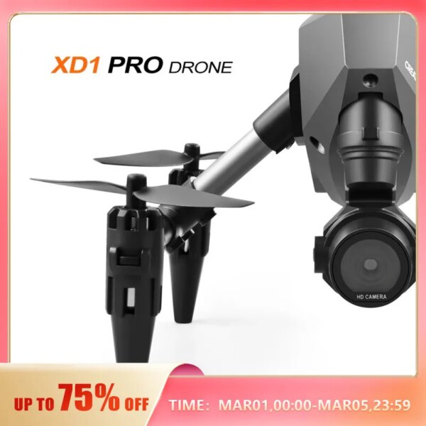 New XD1 Alloy Architecture Drone With Professional 720P HD Camera WIFI FPV Quadcopter Mini UAV Drone Optical Flow Helicopters T