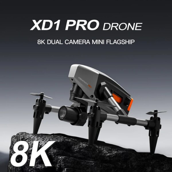 New XD1 Drone 8K Professional High-Definition Aerial Photography Dual-Camera Omnidirectional Obstacle Avoidance Quadrotor Toys