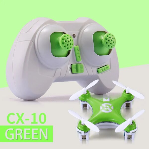 New cx-10 Mini Drone 2.4g 4CH RC Remote Control Quadcopter Helicopter Headless Mode Drone CX 10 LED Toys Christmas Gift