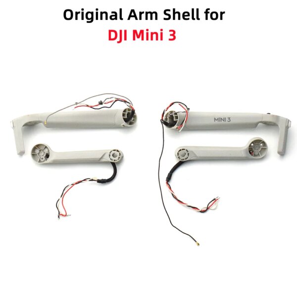 Original Arm Shell for DJI Mini 3 Drone Front Rear Left Right Arms Cover without Motor Replacement for DJI Mini 3 Repair Parts