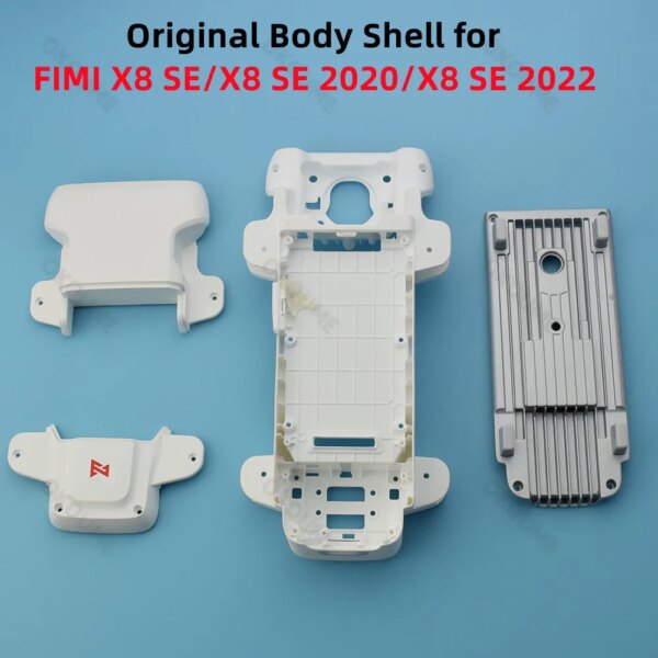 Original Body Shell for FIMI X8 SE 2020 / X8 SE 2022 RC Camera Drone Main Middle Frame Front Rear Cover Bottom Shell Spare Parts