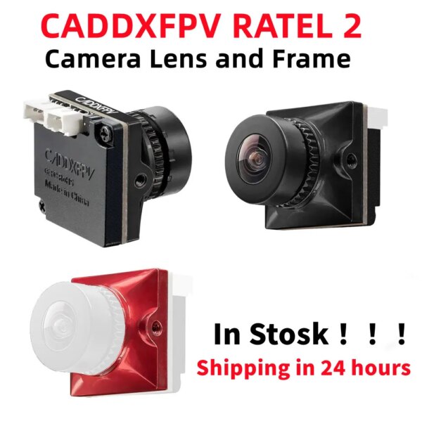 Original CADDX Ratel2 Ratel 2 V2 FPV Camera Drone Parts Replacement 2.1mm Lens 19:9 / 4:3 NTSC/PAL Micro Camera Lens CADDX