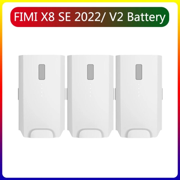 Original FIMI X8 SE 2022 V2 Battery 11.4V 4500mAh Charging Intelligent Batteries 33mins Flight time X8SE 2022/2020 Battery