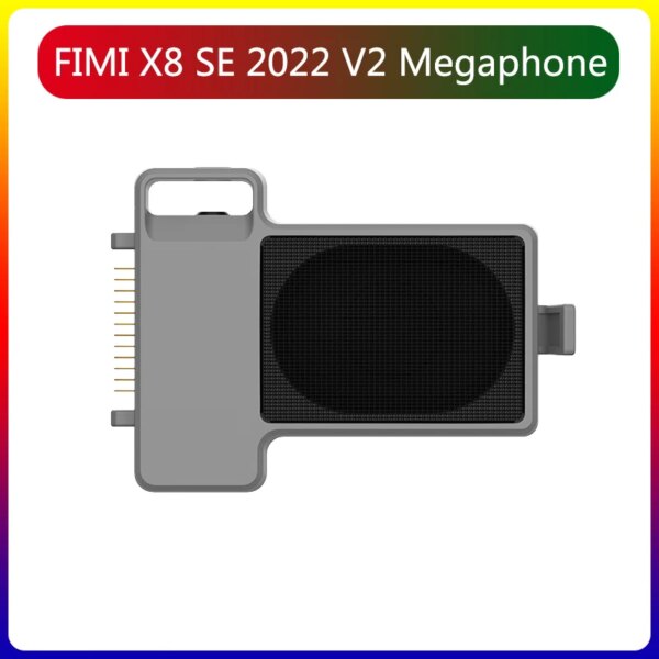 Original Megaphone for FIMI X8SE 2022 V2/ X8 PRO drone Loudspeaker Microphone and Release system 2 in 1