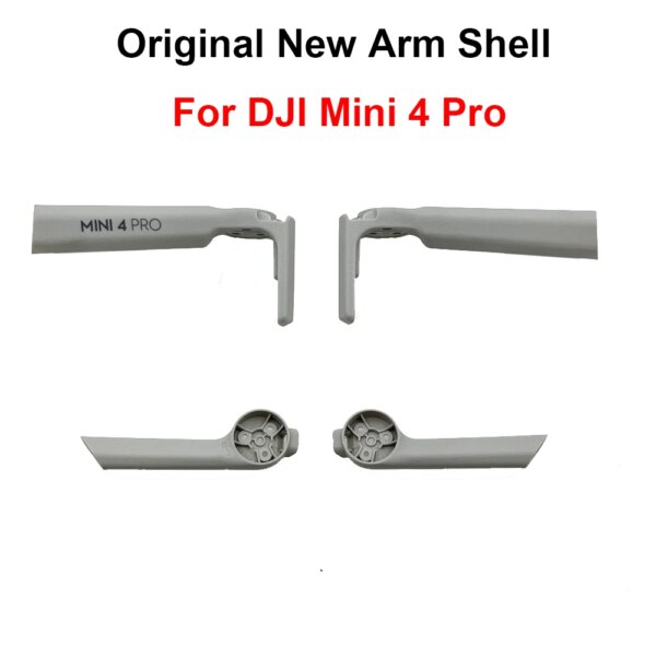 Original New Arm Shell For DJI Mini 4 Pro Left Right Rear Front Arm's Cover Forepart Perfect Condition Drone Replacement Parts