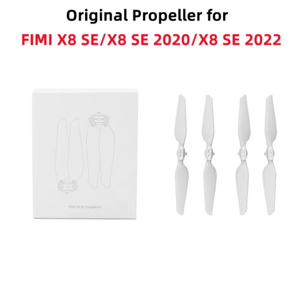 Original Propeller for FIMI X8 SE /X8 SE 2020/X8 SE 2022 RC Camera Drone Wing Protection Folding Paddles Blade Spare Parts