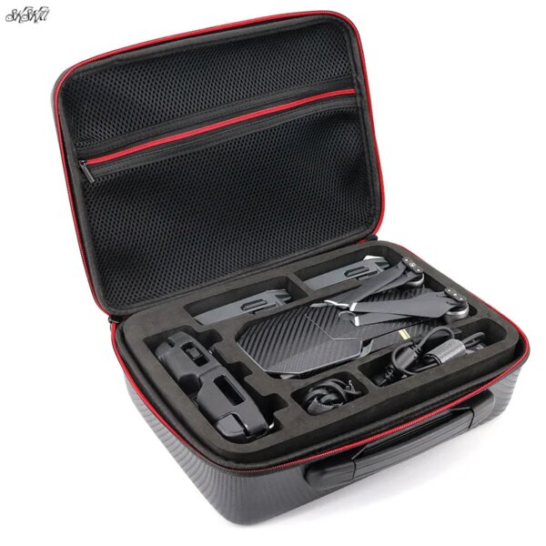 Portable case mavic Pro Remote control battery charger handbag shoulder bag PU Waterproof box For DJI mavic Pro 1 drone