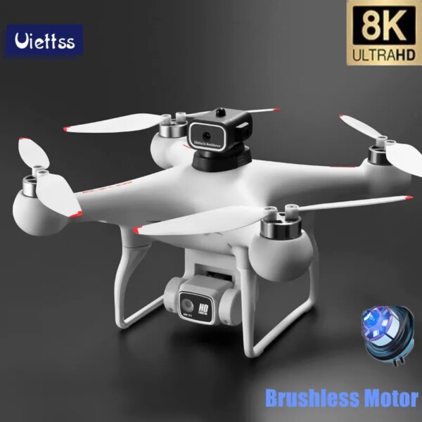 Professional S116 MAX Drone 8K WIFI FPV Camera 360° Obstacle Avoidance Brushless Motor RC Quadcopter Mini Dron Toy