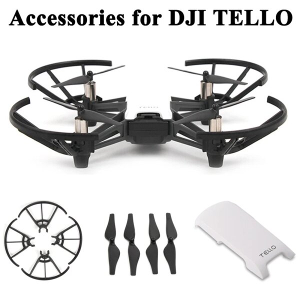 Propeller Guards Protector Prop Blades Protection Cover Propellers Props for DJI TELLO Drone Body shell Propeller Accessories