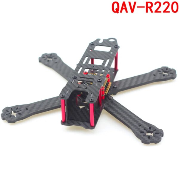 QAV-R 220mm DIY Mini Drone FPV Pure Carbon Fiber Quadcopter QAV-R 220 Cross Racing Quadcopter Frame