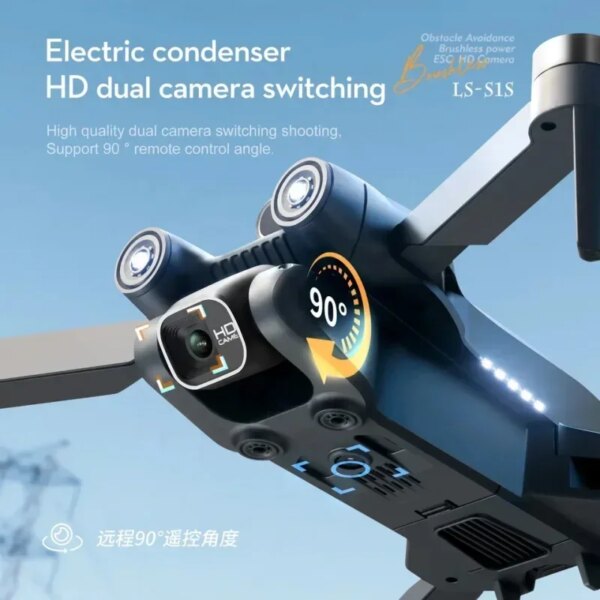 Quadcopter Intelligent Following Rc Professional Dron S1S Drone 4K HD Aerial Camera