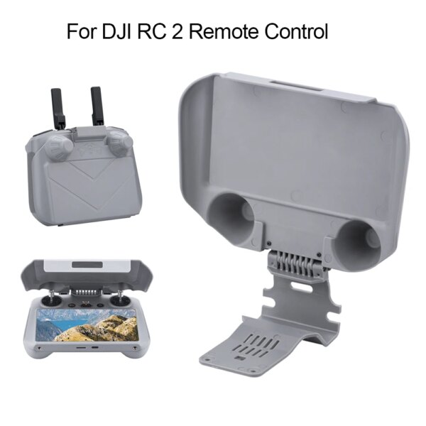 RC 2 Remote Control Accessories RC Silicone Case Neckstrap Sun Hood Joystick Screen Shell Protector for DJI Mini 4 Pro AIR 3