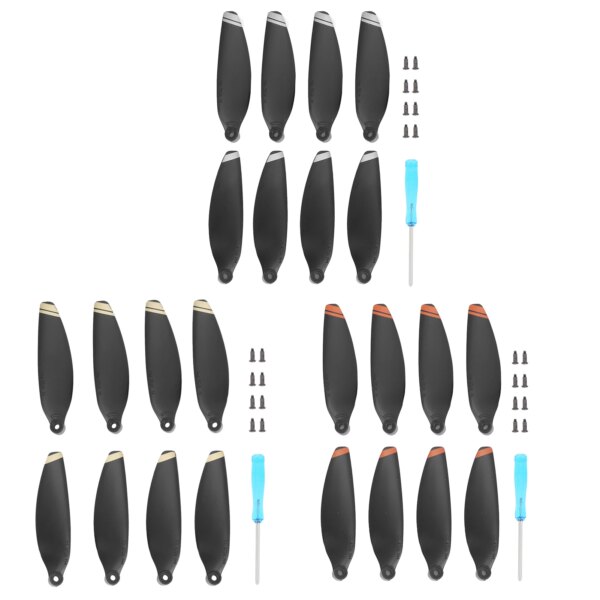 RC Parts 2 Pairs Propellers Replacement Spare Part Drone Accessories Fit for DJI Mavic Mini 2 RC Toy Accessory