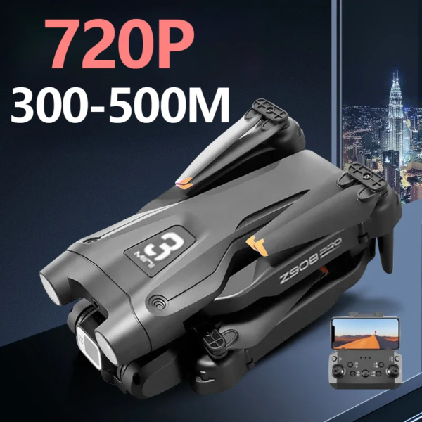 RC Toys Z908 Drone 720P HD Obstacle Avoidanc UAV Dual Camera WIFI Remote Control Quadcopter Professional Drone Gifts Z908