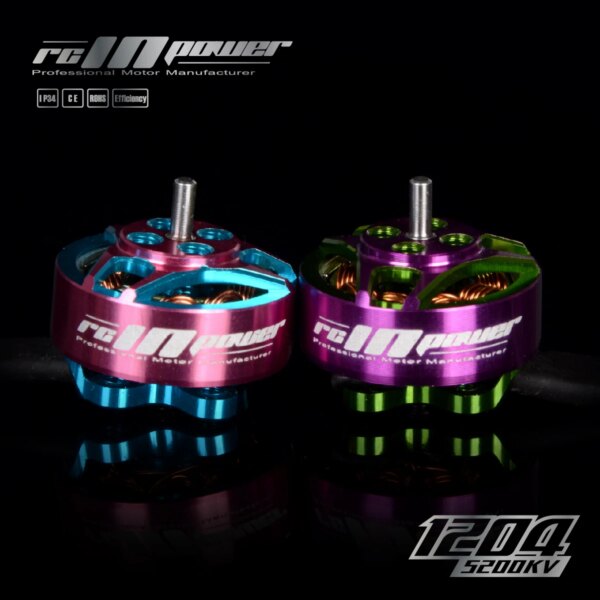 RCINPOWER GTS 1204 V2 8000KV MINI Brushless Motor 3-4S Motor For RC FPV Drone Quadcopter Model Multirotor Parts Freestyle