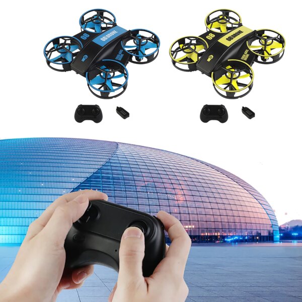 RH821 Mini RC Drone Helicopter Altitude Hold Remote Control Quadcopter Auto Hovering 3D Flip Mini Drone Kids Toys with LED Light