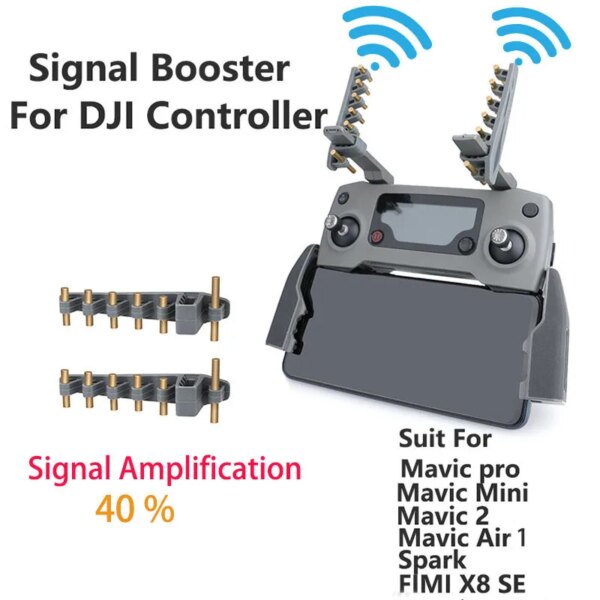 Remote Controller Signal Booster Antenna Range Extender For DJI Mavic Air 2 / Mavic 2 / Mavic Mini /Fimi X8 SE Phantom 3 4 Drone